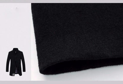 Jasper | Winter Wool Long Men's Coat
