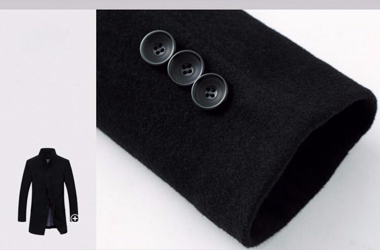 Jasper | Winter Wool Long Men's Coat