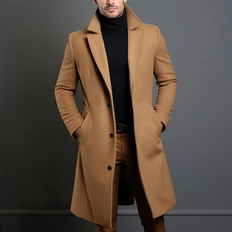 Jasper | High-Quality Wool Men's Coat
