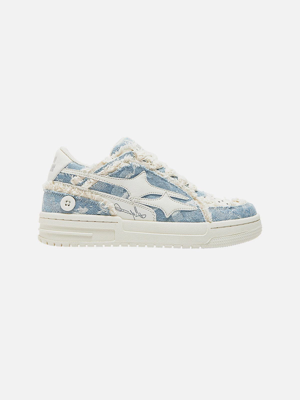 Joep | Robust men's sneakers with stars