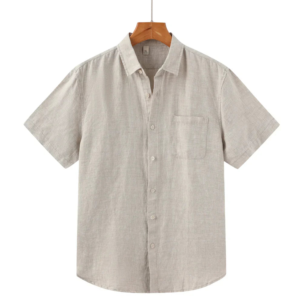 John | Linen Shirt (Short Sleeve)