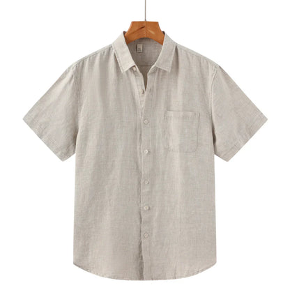John | Linen Shirt (Short Sleeve)