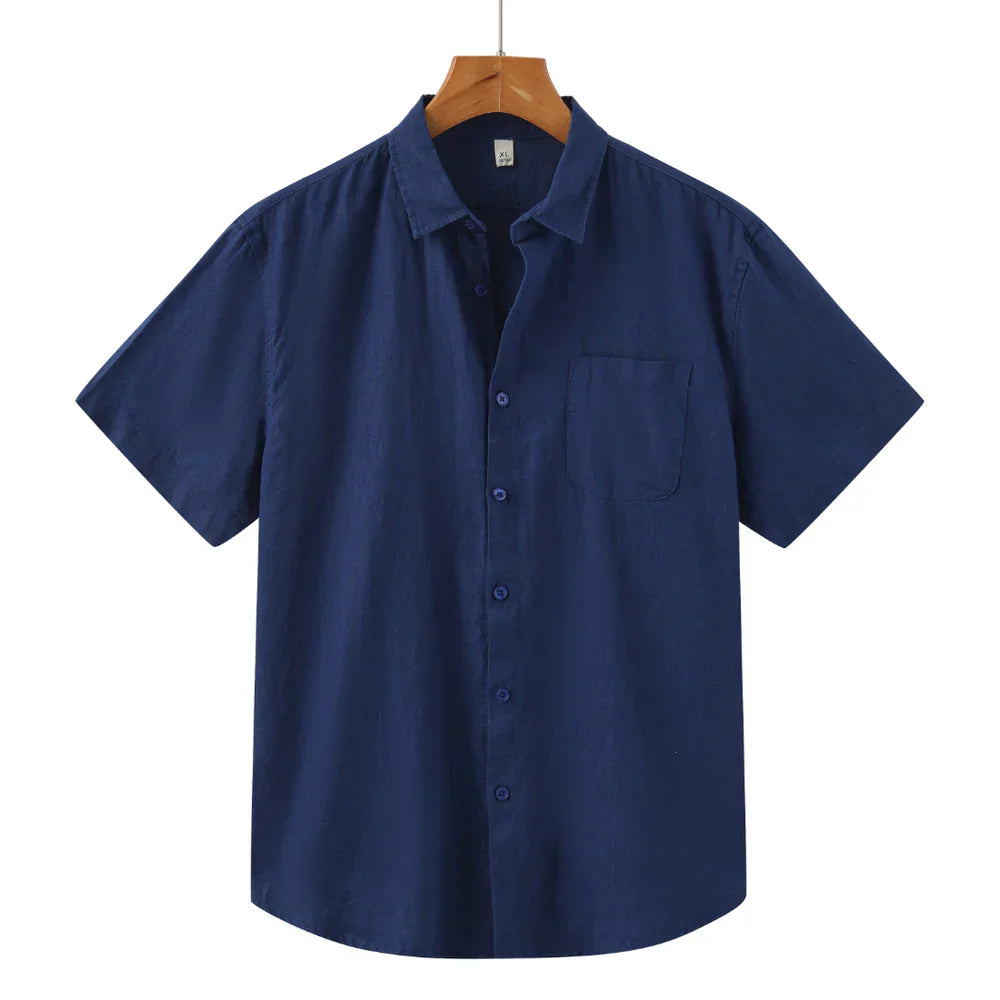 John | Linen Shirt (Short Sleeve)