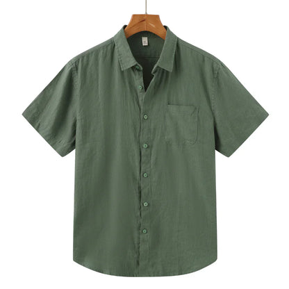 John | Linen Shirt (Short Sleeve)