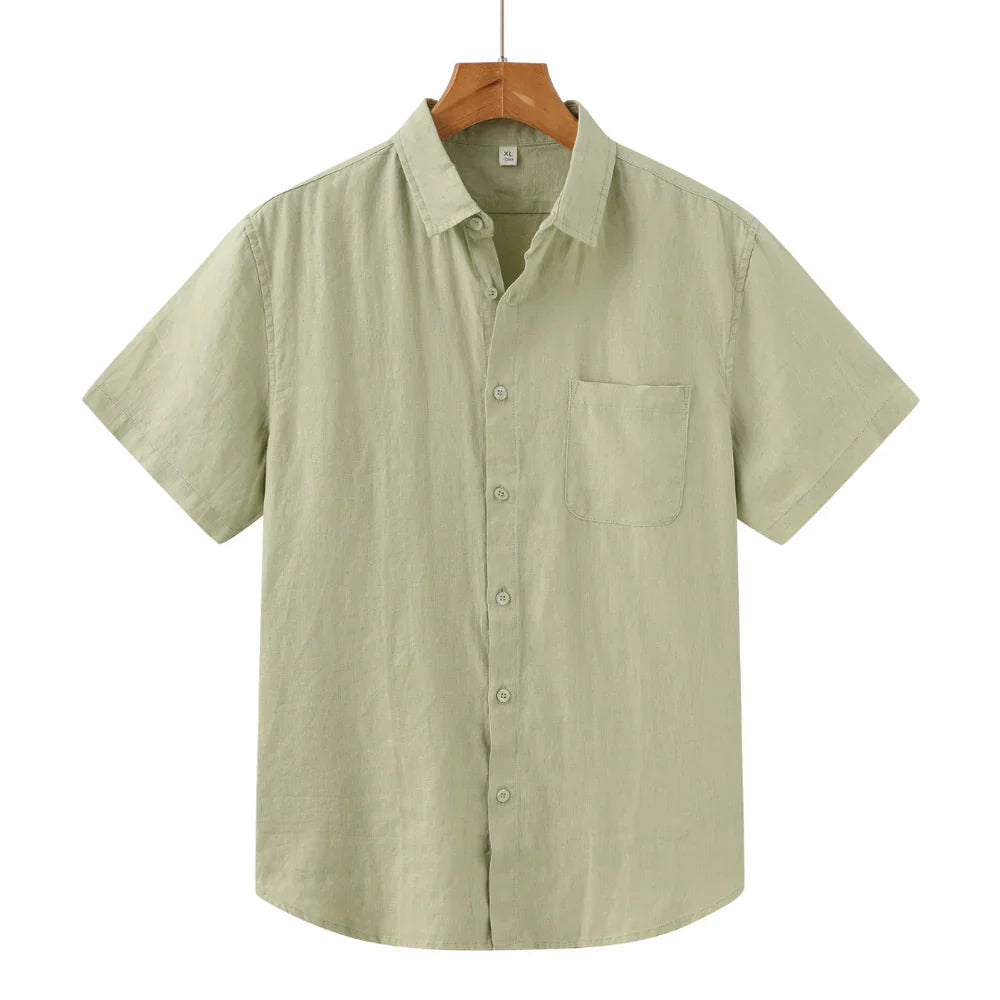 John | Linen Shirt (Short Sleeve)