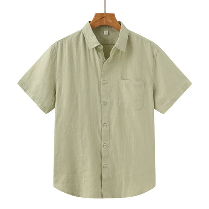 John | Linen Shirt (Short Sleeve)