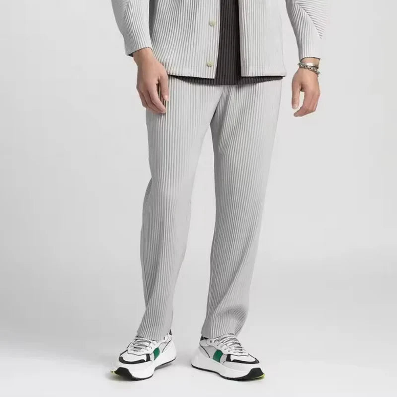 Jørgen | Ribbed Cotton Trousers