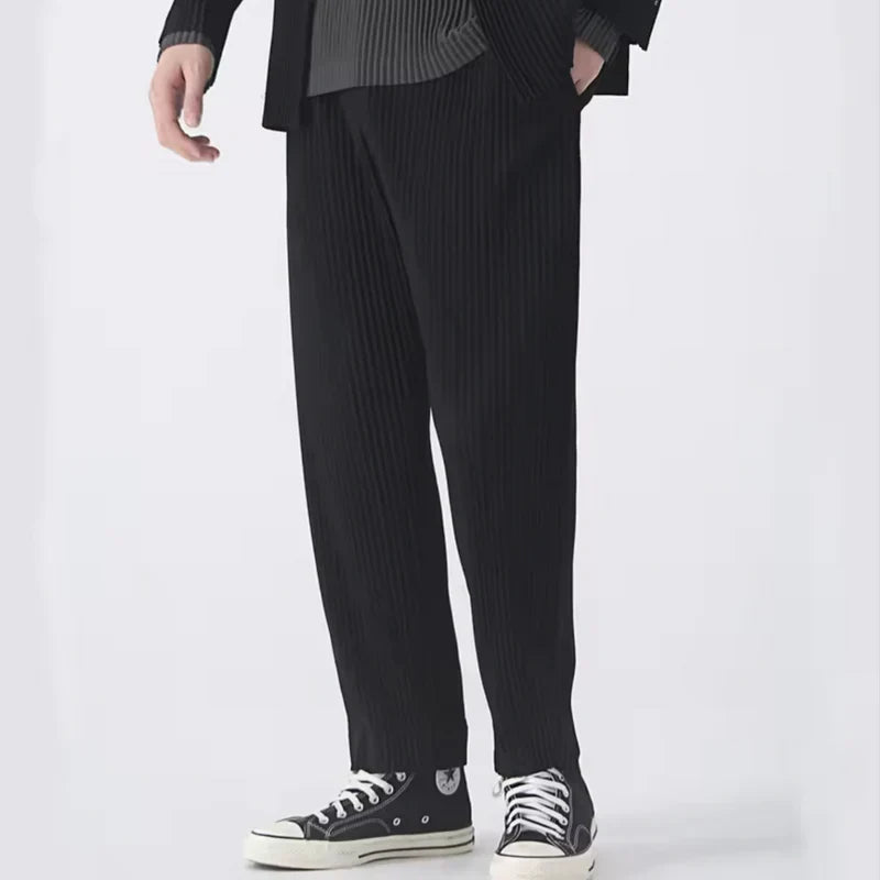 Jørgen | Ribbed Cotton Trousers