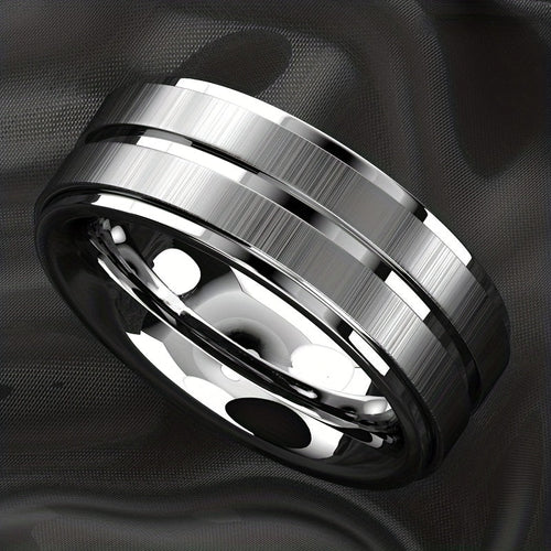 Joris | Informal Polished Stainless Steel Men's Ring