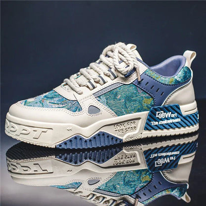 Jules | Casual Oil Paint Sneakers