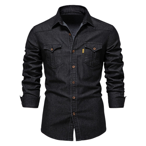 Julian | Casual denim men's shirt