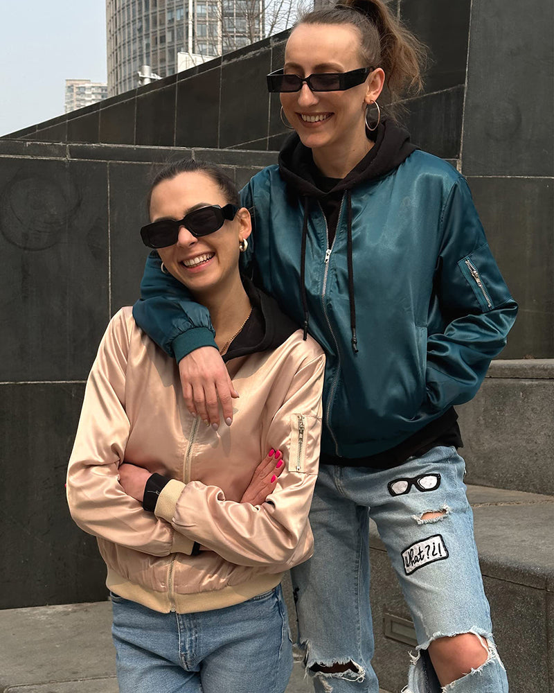 Karina | Stylish ladies' streetwear bomber jacket with pockets