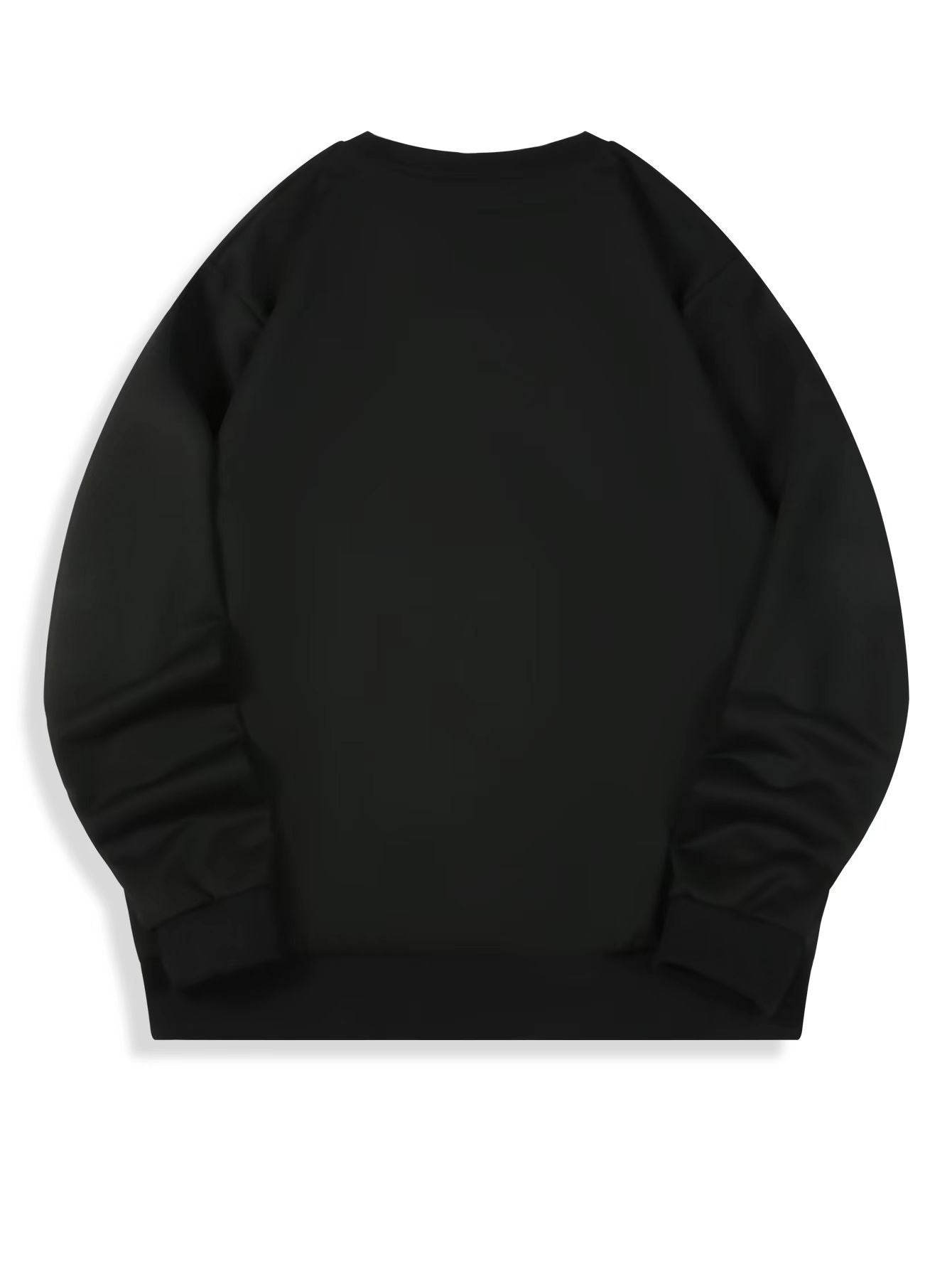 Kasper | Men's sweatshirt with Santa print and long sleeves