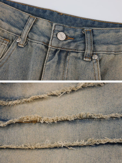 Keyn | Men's Fringed Jeans
