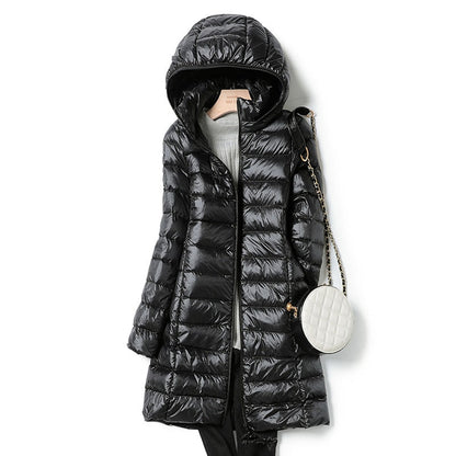 Kim | Women's Lightweight Down Jacket with Hood