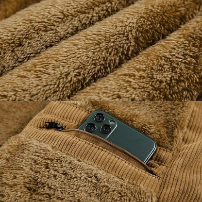 Koen | Corduroy Winter Gilet for Men