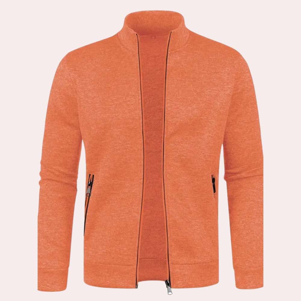 Koen | Orange Summer Gilet for Men