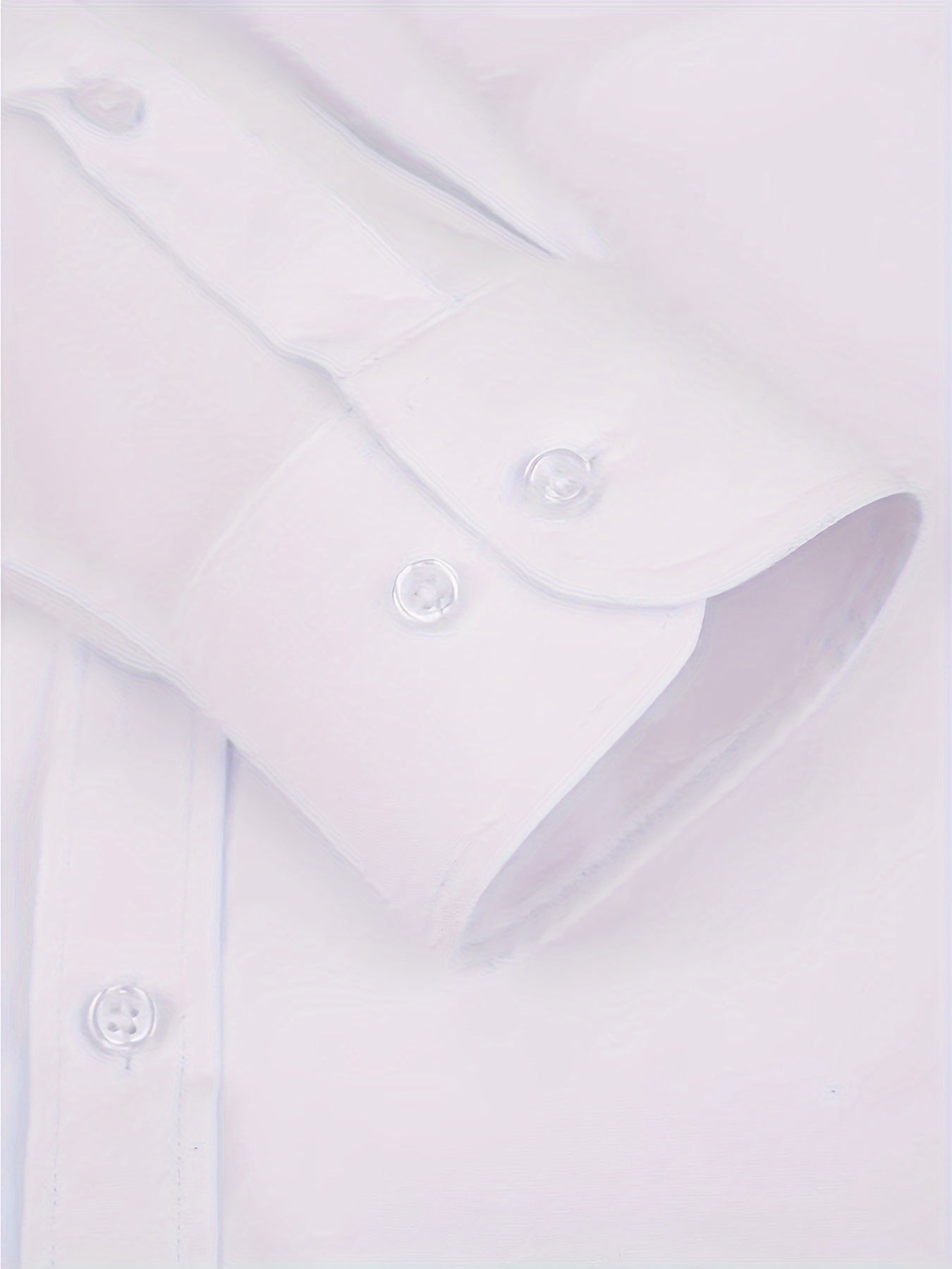 Lars | Plain shirt with notch collar and long sleeves