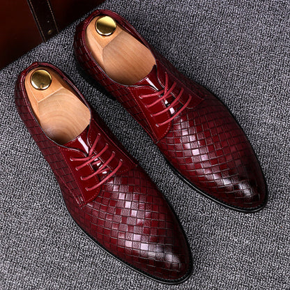 Lars | Formal Leather Smart Lace-Up Shoes