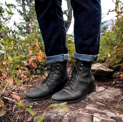 Lars | Men's Lace-Up Boots Retro Style