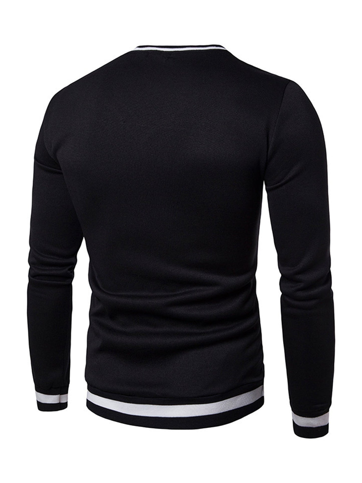 Lars | Warm men's sweatshirt with colour block