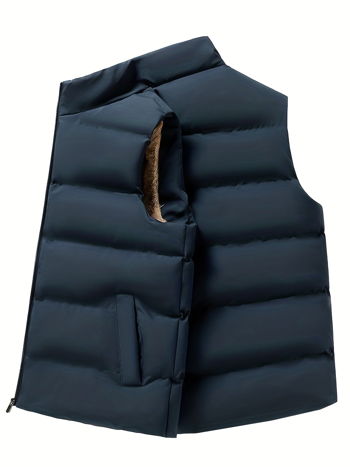 Lars | Warm fleece winter gilet for men