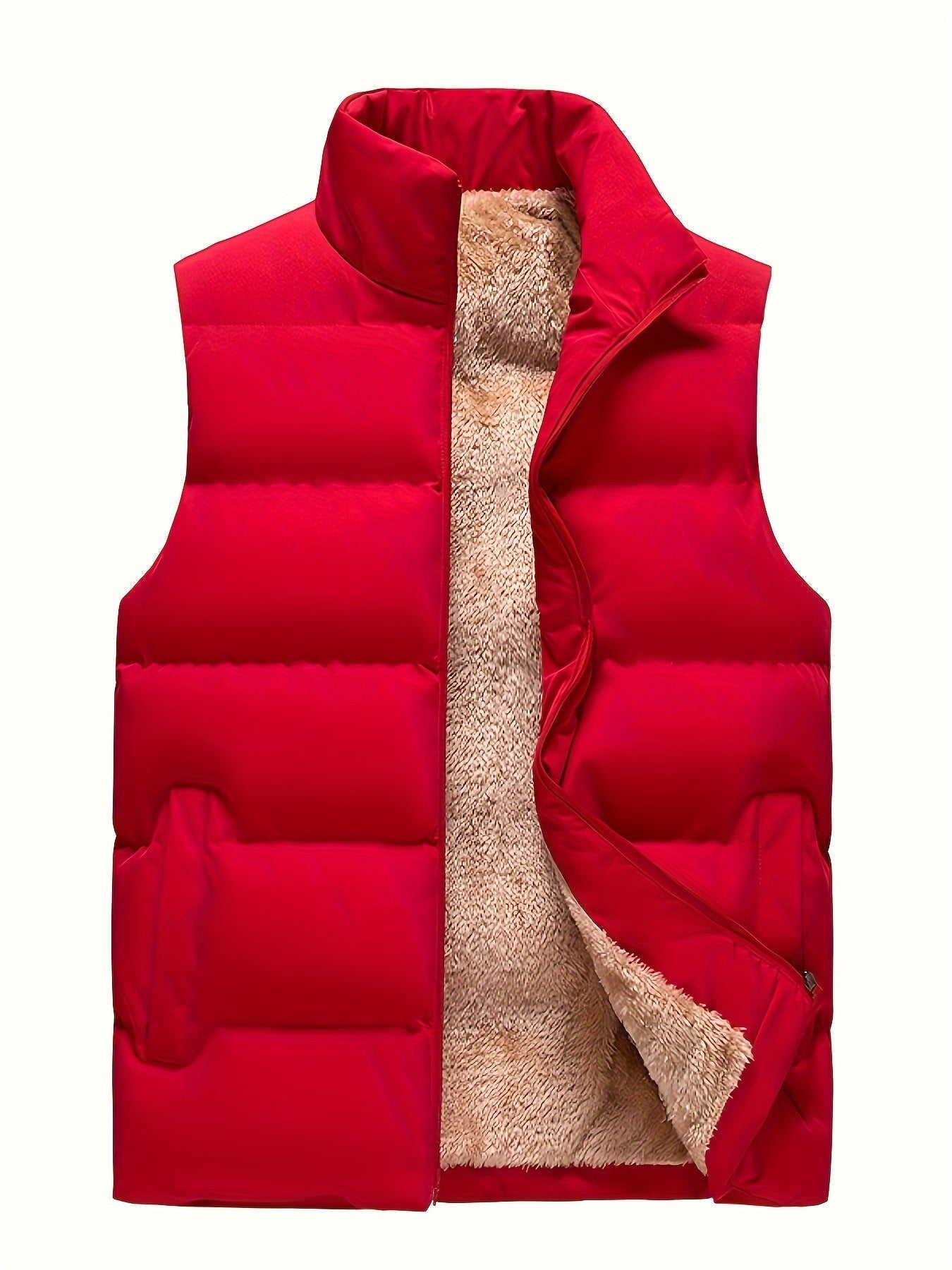 Lars | Warm fleece winter gilet for men