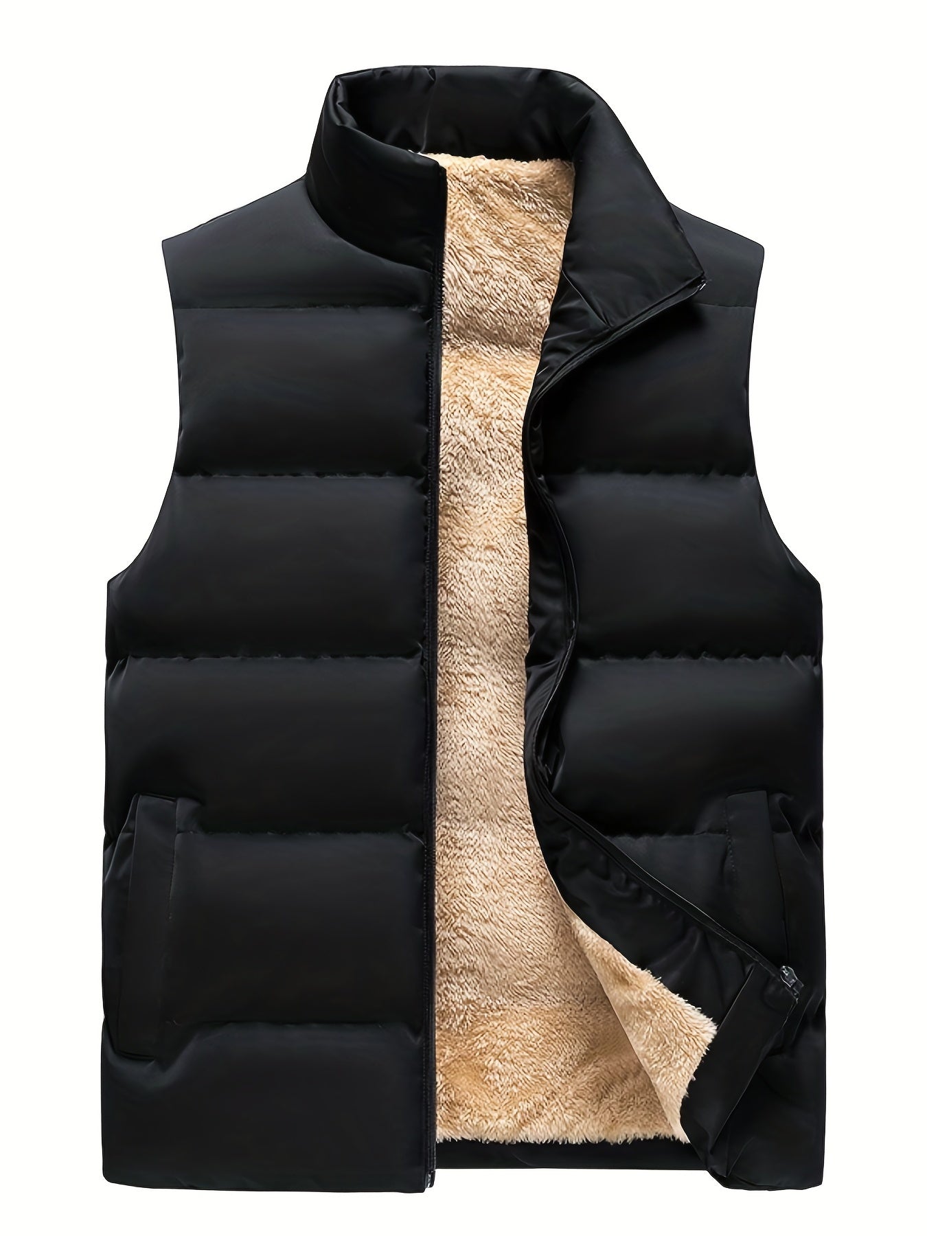 Lars | Warm fleece winter gilet for men