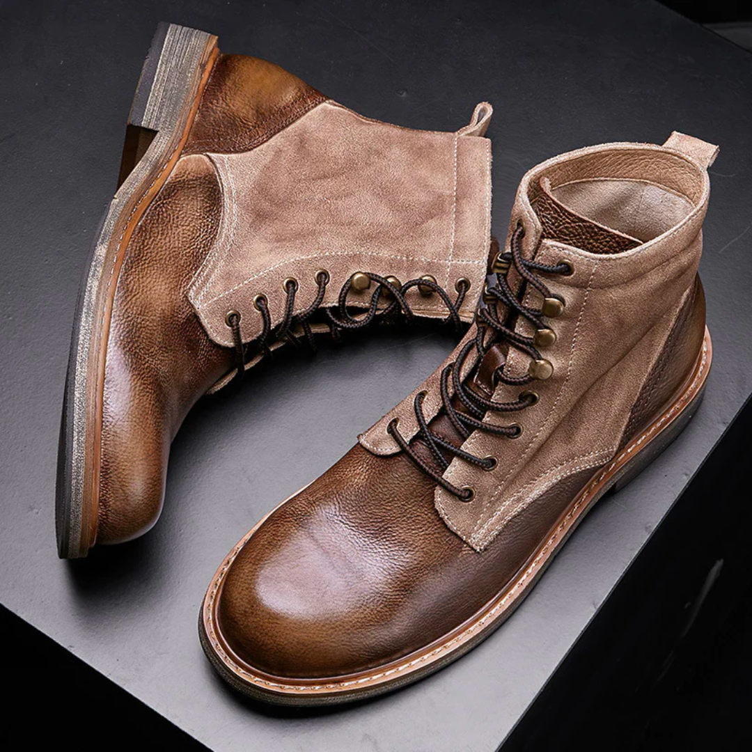 Stylish Leather Men's Boots
