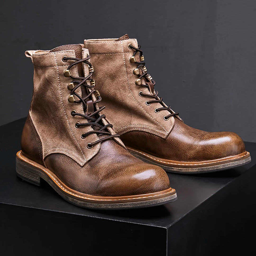 Stylish Leather Men's Boots