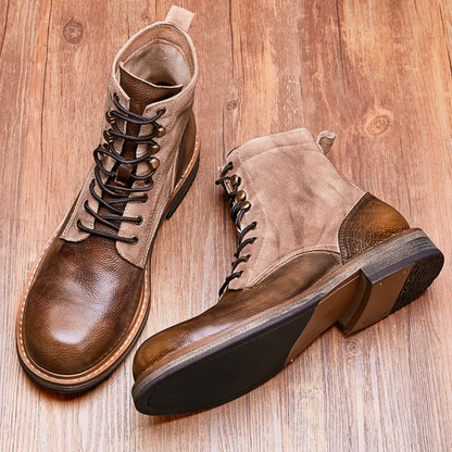 Stylish Leather Men's Boots