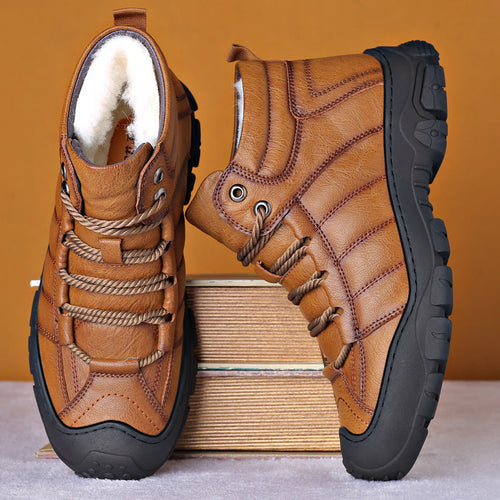 Laurens | Waterproof Winter Boots for Men with Wool Lining