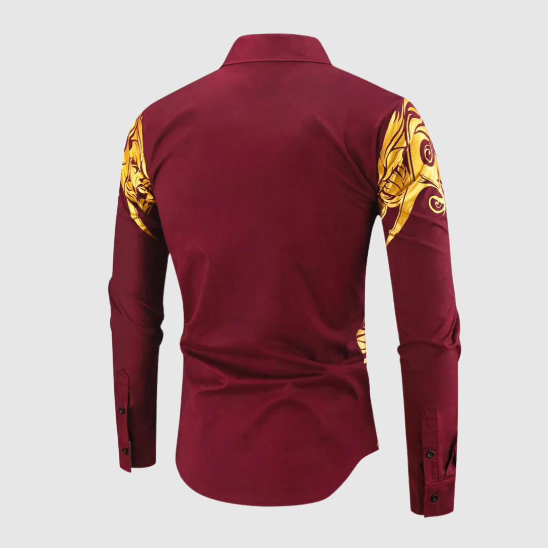Lennart | Stylish Men's Shirt with Print