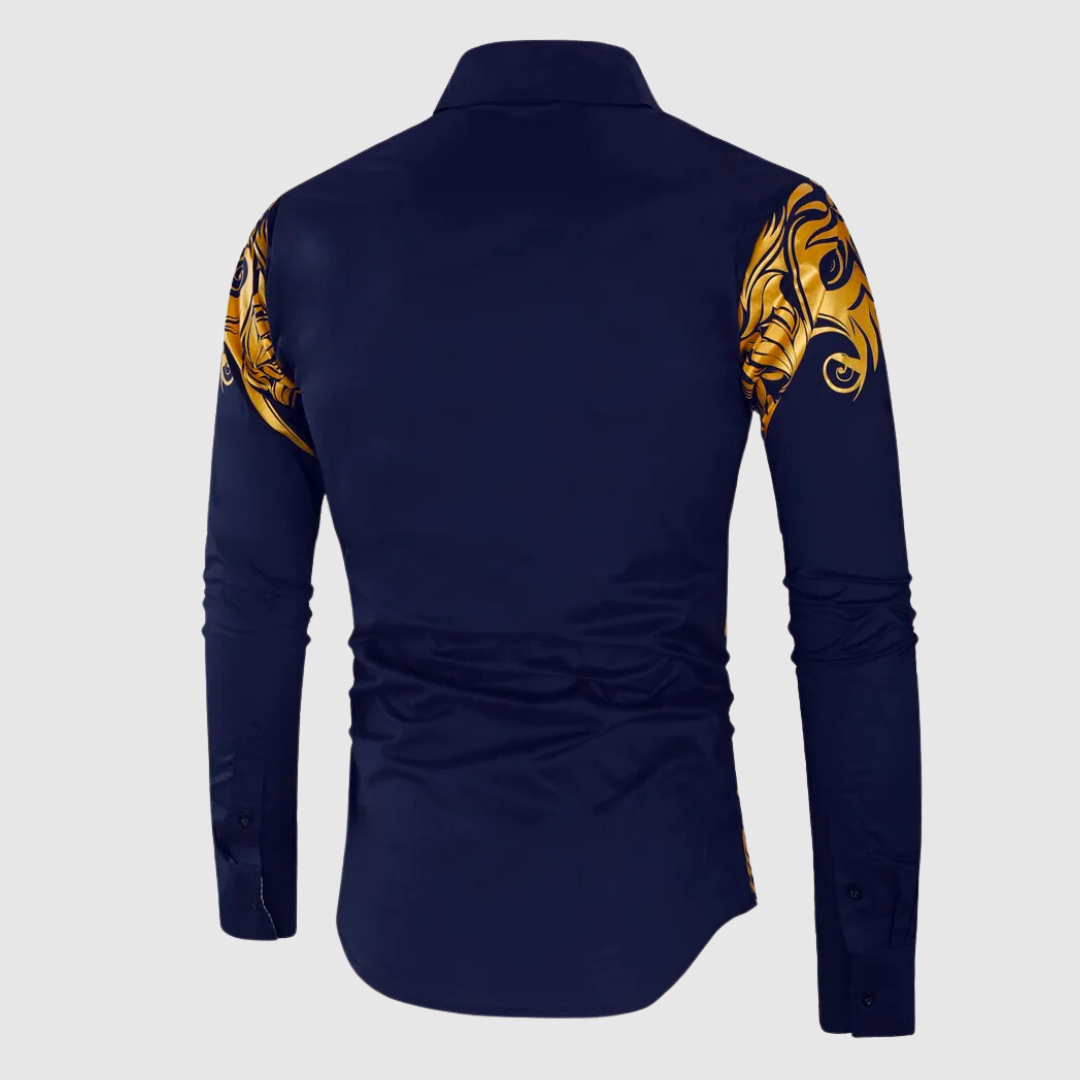 Lennart | Stylish Men's Shirt with Print