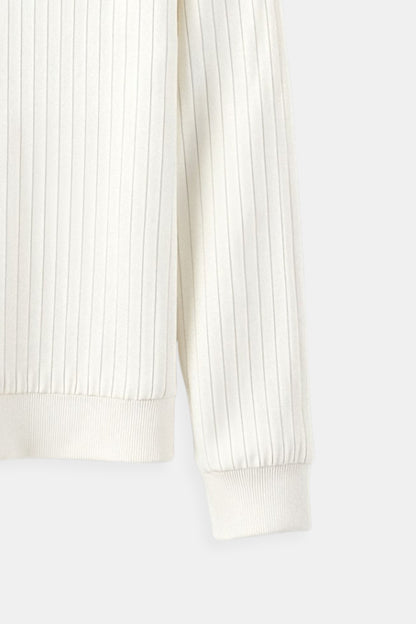 Liam | Ribbed Knit Men's Long Sleeve Jumper