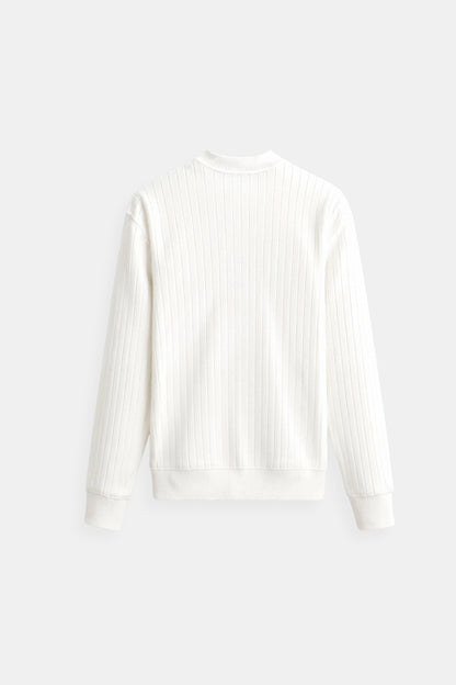 Liam | Ribbed Knit Men's Long Sleeve Jumper