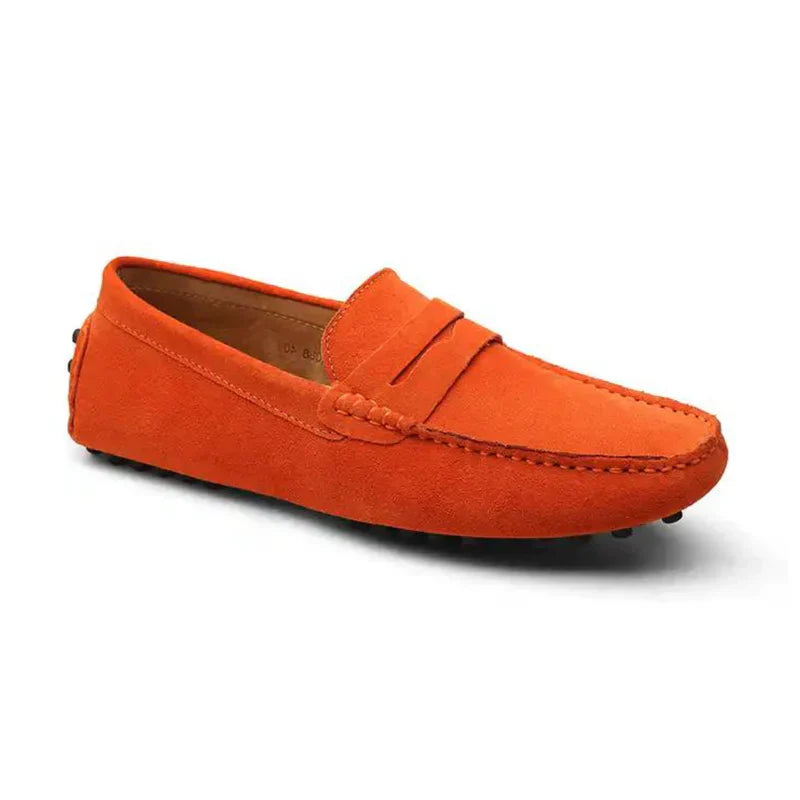 Liam | Suede Driver Loafers