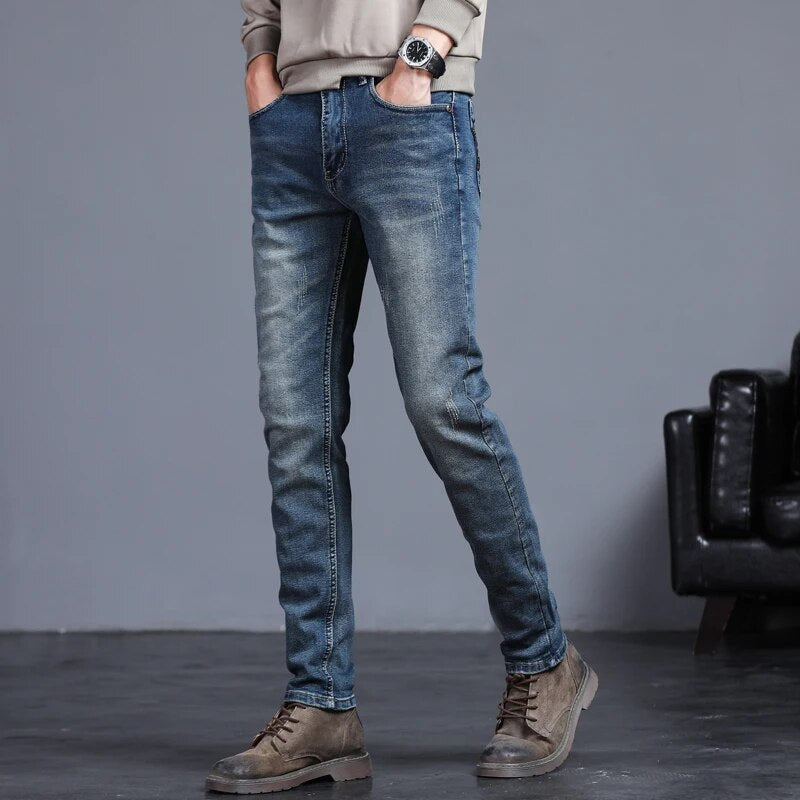 Liam | Trendy Biker Jeans for Men