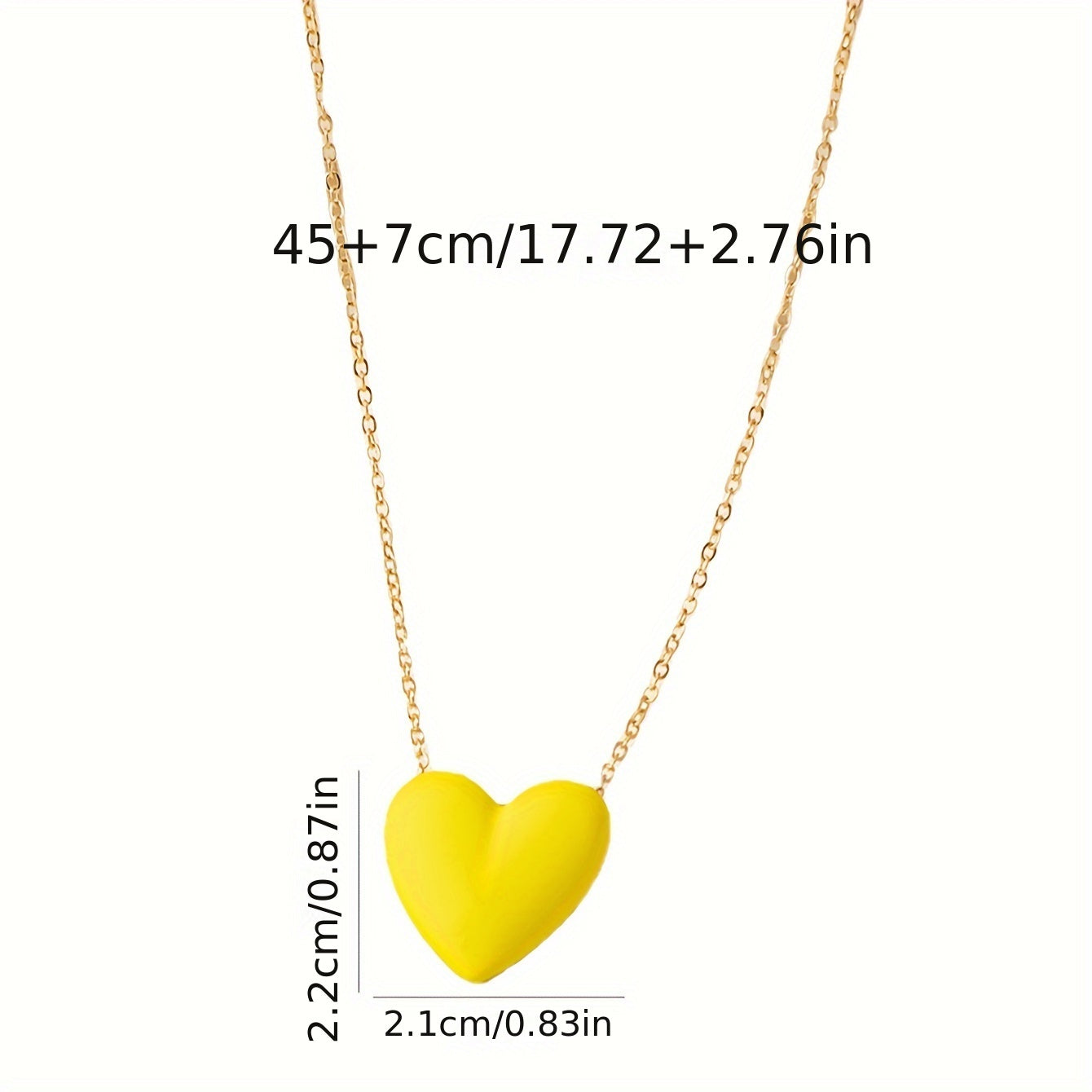 Love | Stylish and Simple Heart-Shaped Love Necklace