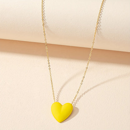 Love | Stylish and Simple Heart-Shaped Love Necklace
