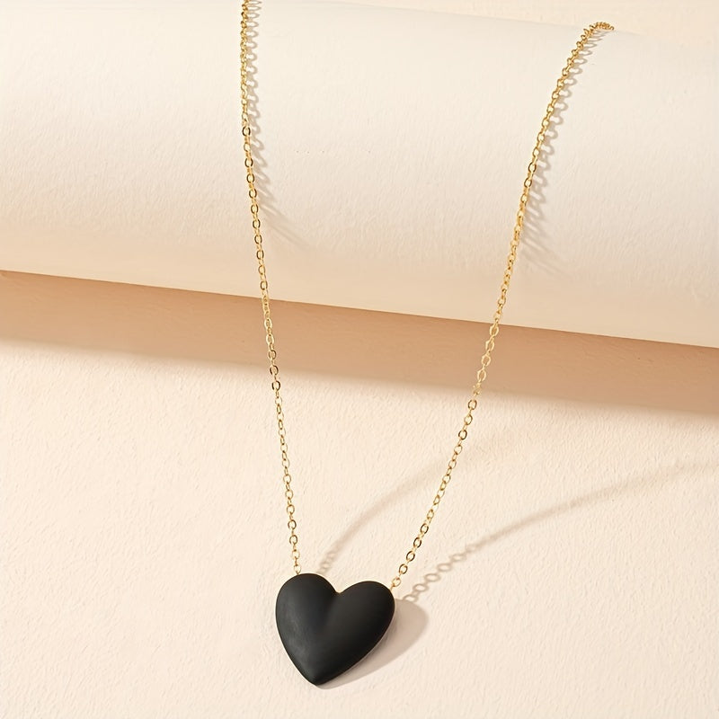 Love | Stylish and Simple Heart-Shaped Love Necklace