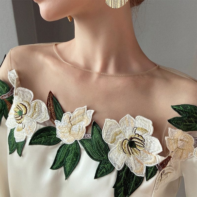 Lorenza | Floral Pattern Blouse
