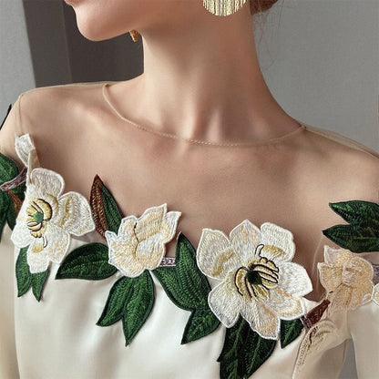 Lorenza | Floral Pattern Blouse