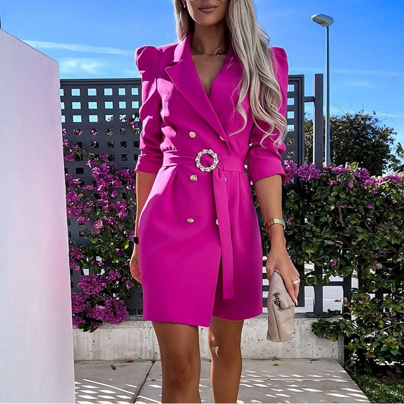 Lotte | Blazer Dress with Belt