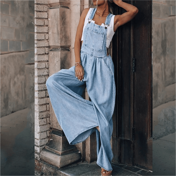 Lotte | Ladies denim jumpsuit