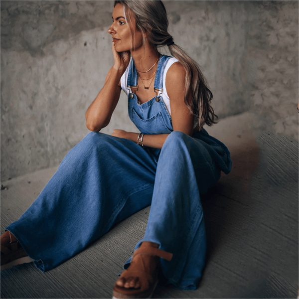 Lotte | Ladies denim jumpsuit