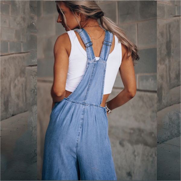 Lotte | Ladies denim jumpsuit
