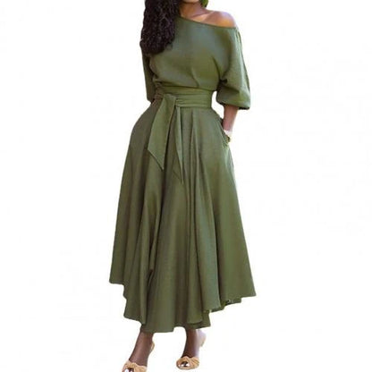 Lotte | Elegant Split Dress