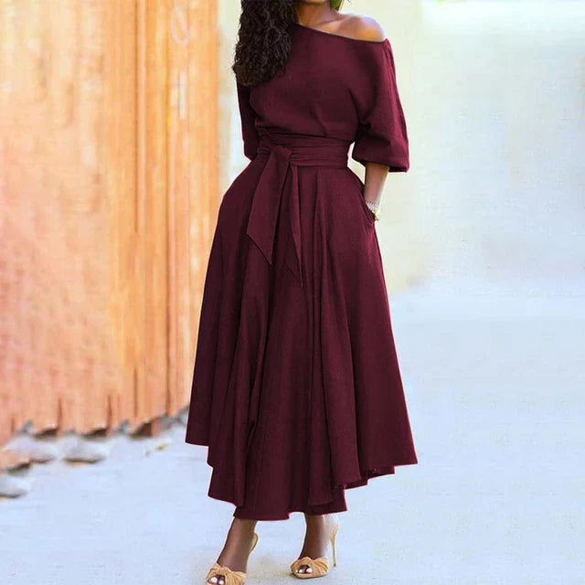 Lotte | Elegant Split Dress