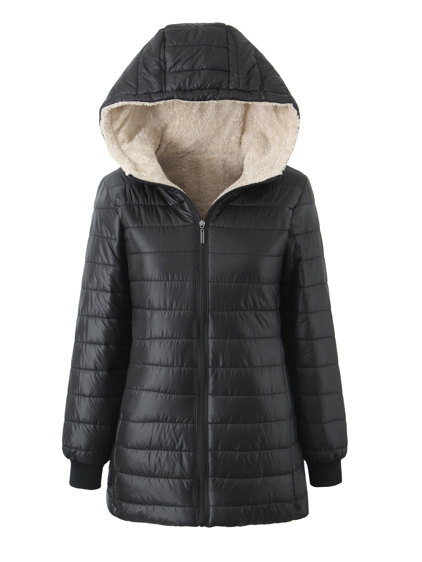 Lotte | Padded ladies' cape in solid colour